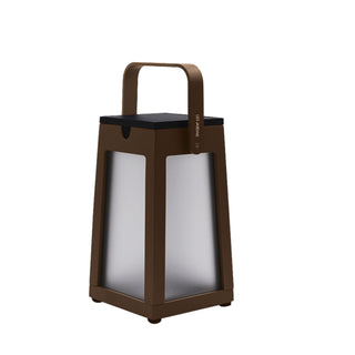 Les Jardins tinka lantern in corten color