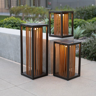 Inka lantern trio -small, medium and large in ykary bulb