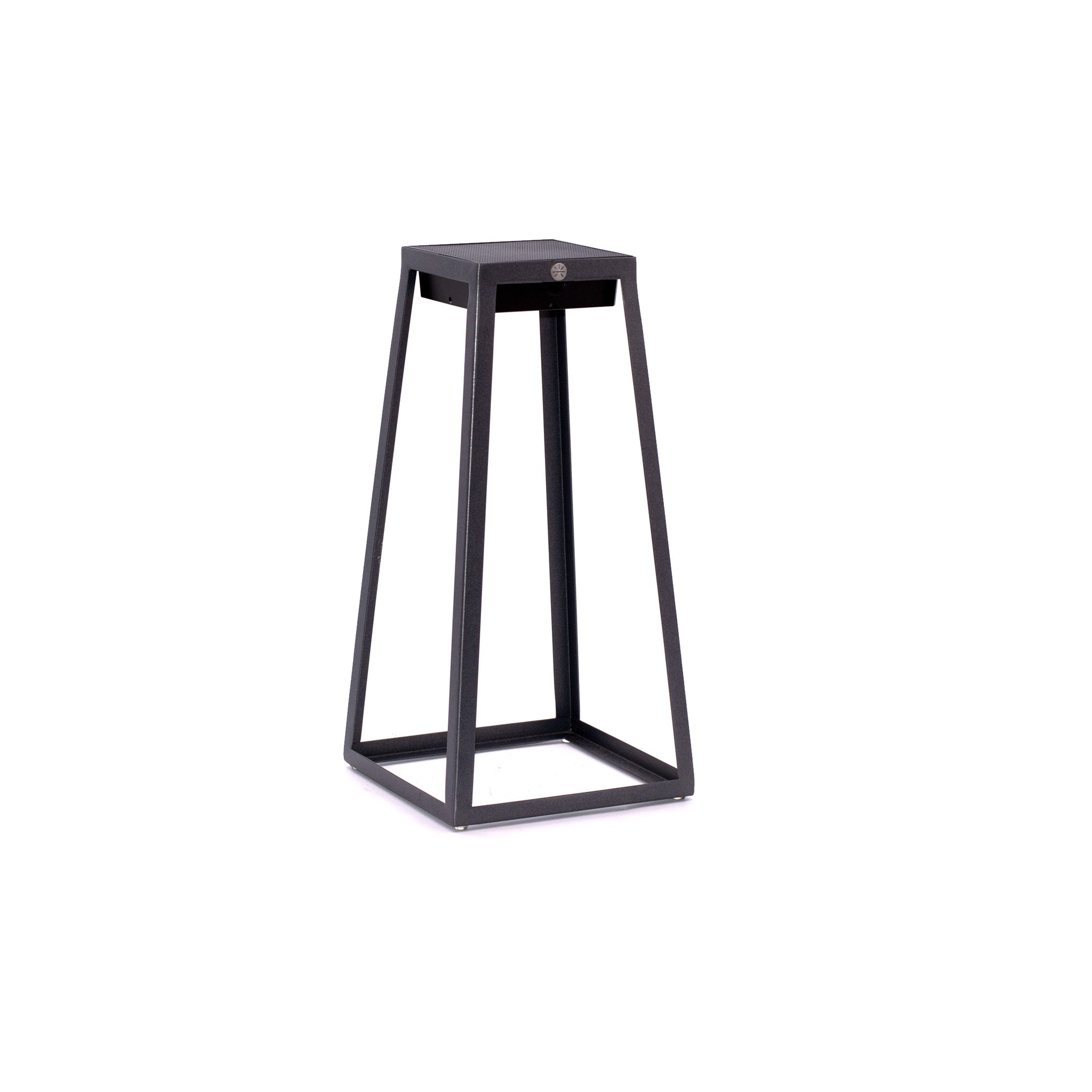 York lantern in graphite finish