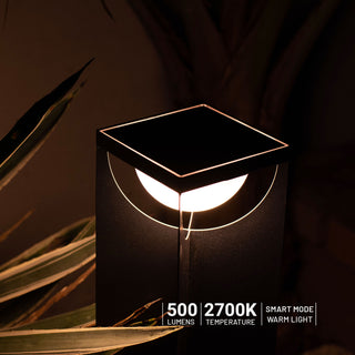 Flow table lamp with ykary bulb in warm light 2700k
