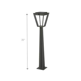 Metro Pathway light in graphite aluminum finish